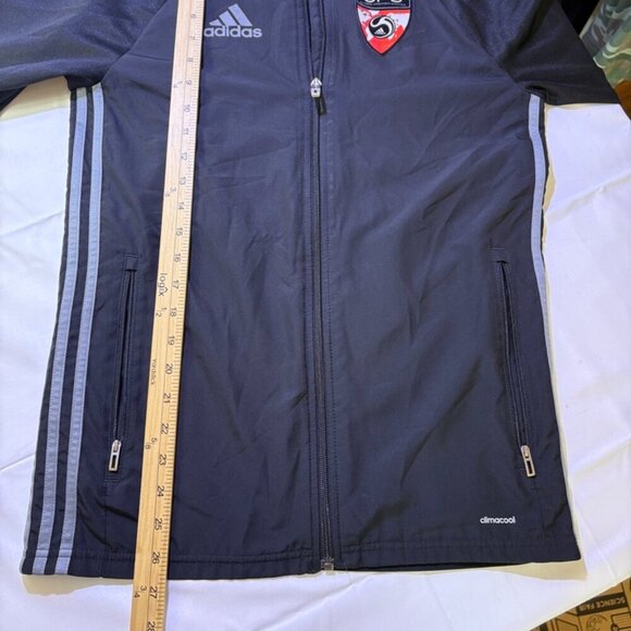Adidas FC Bayern Munich Jacket Adult S Black Athletic GPS Soccer Full-Zip Kit - Picture 10 of 13